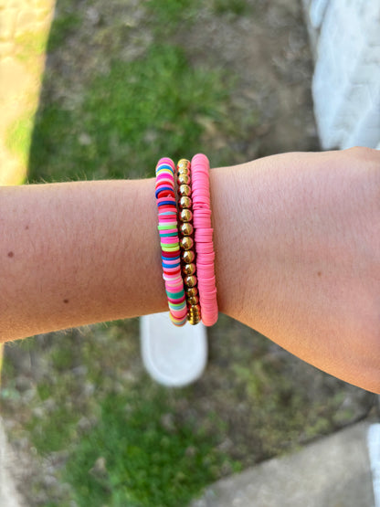 Spring Vibes Stack Bracelet Set