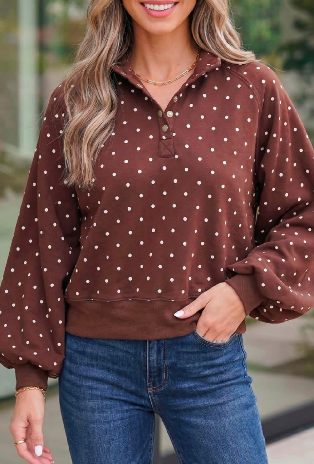 Sugar Dot Pullover