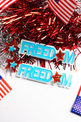 Freedom Acrylic Earrings