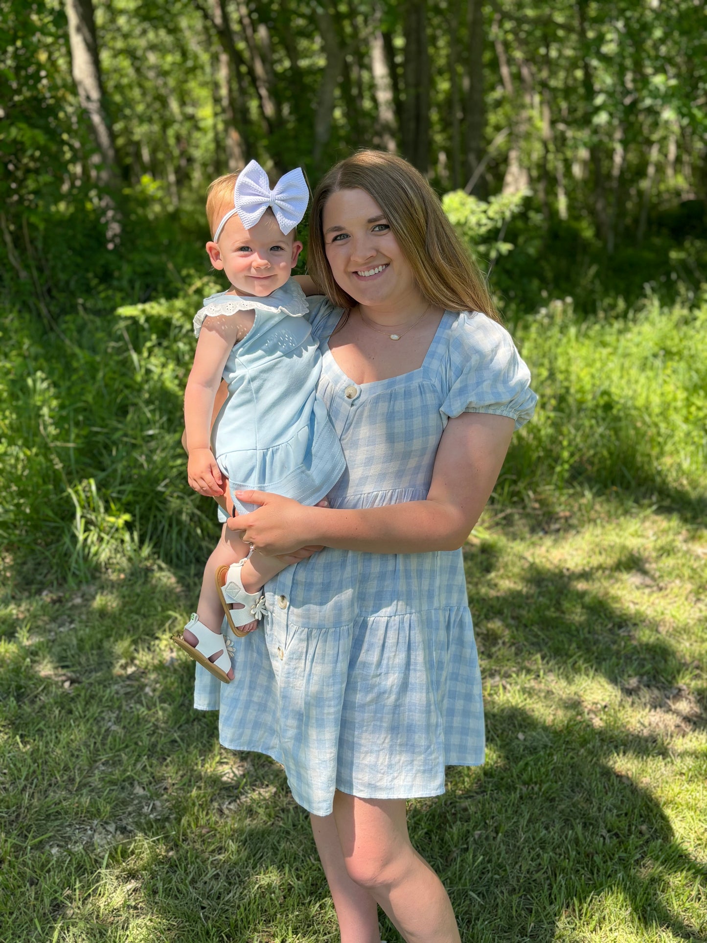 Spring Is Near Gingham Dress