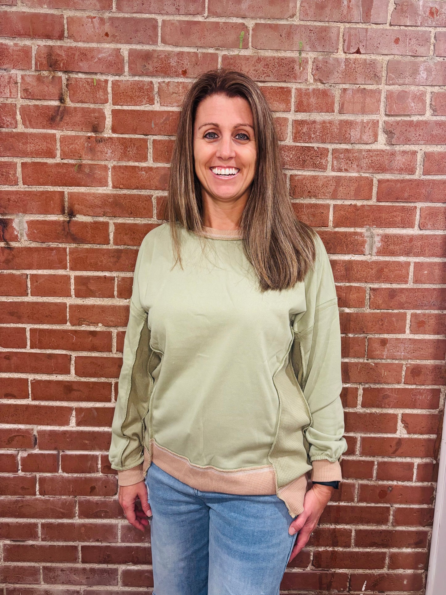 Laid Back Long Sleeve Top