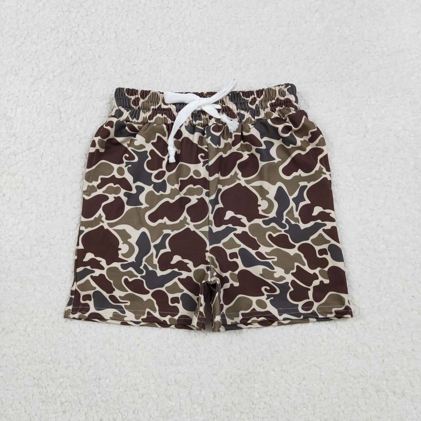 Brown Camo Shorts