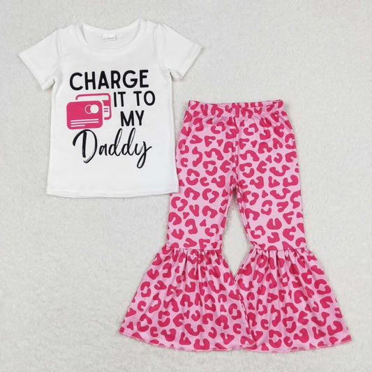 Charge It To My Daddy Pants Set