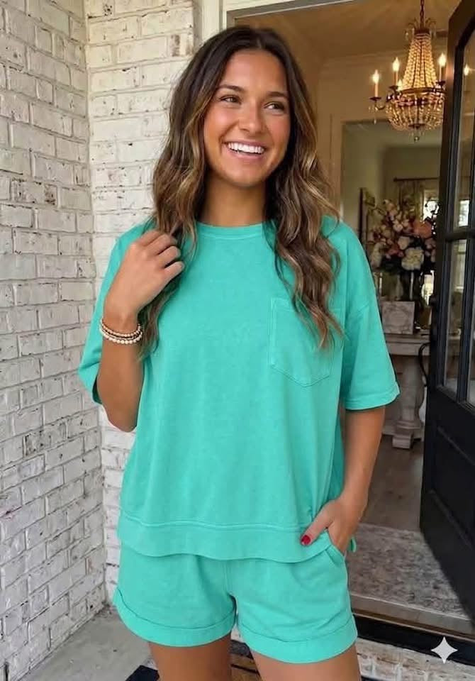 Comfy Pocket Tee Sets Preorder