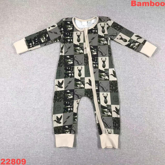 Camo Check Huntin Zippy