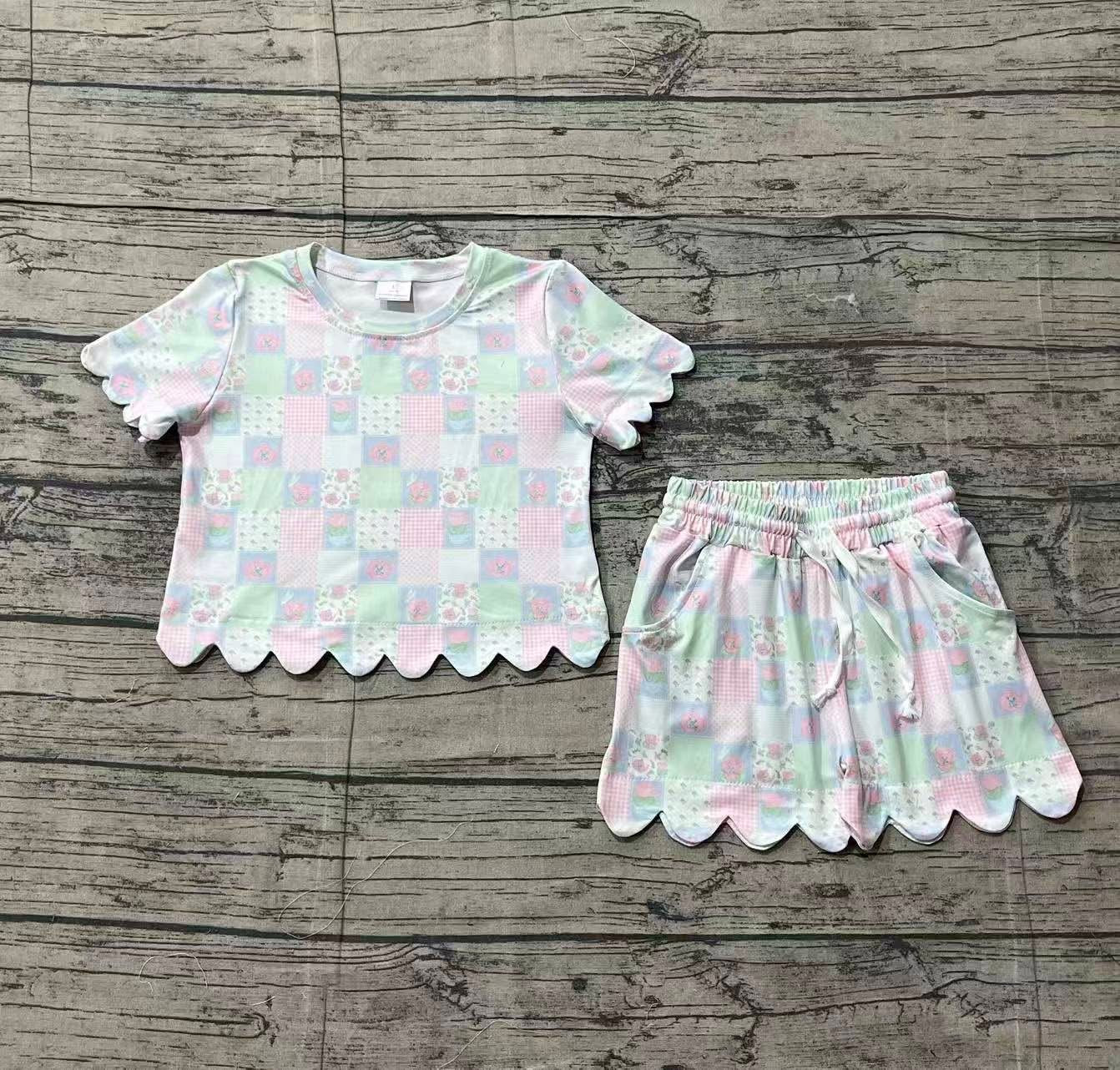 Floral Patchwork Scallop Set