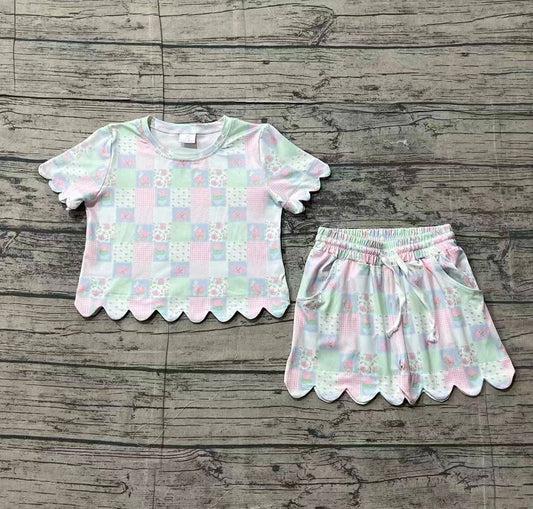Floral Patchwork Scallop Set