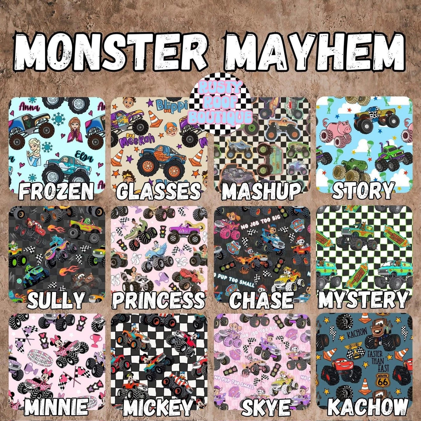 Monster Mayhem Bamboo Preorder