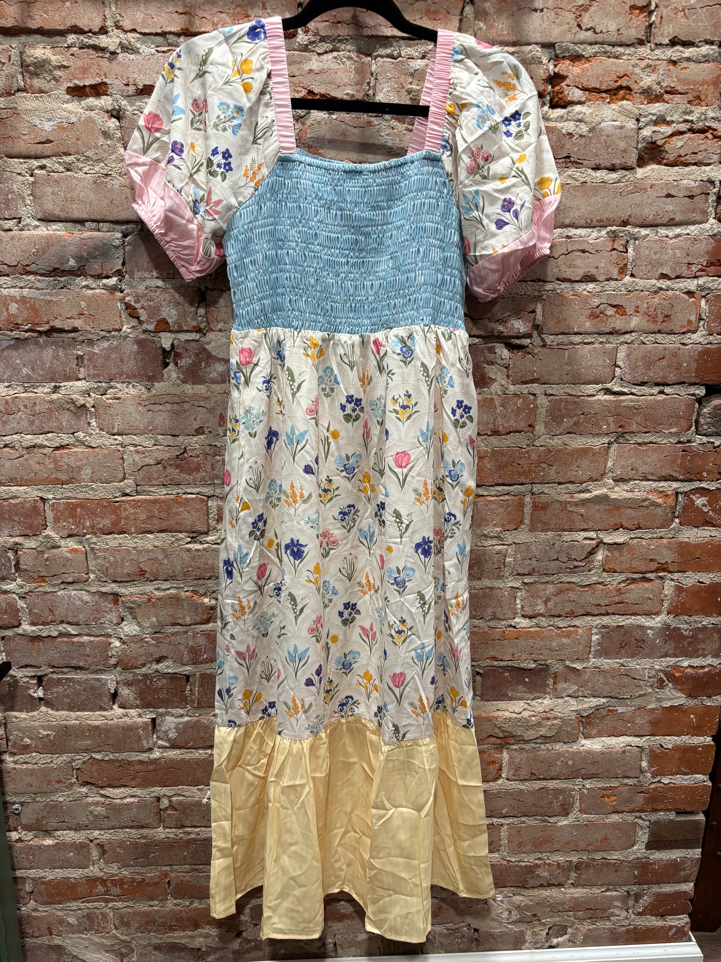 Floral Smocked Dress