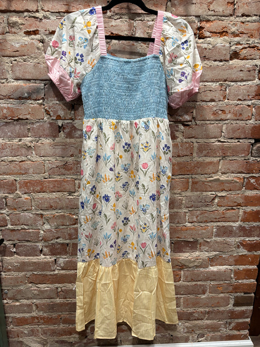 Floral Smocked Dress