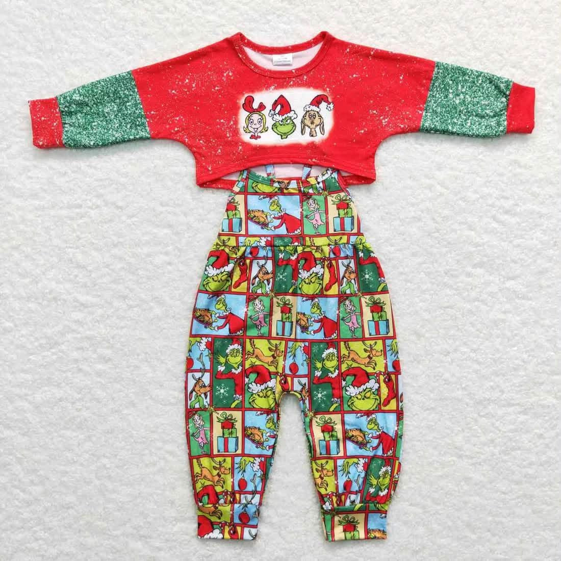 Green Guy Romper Set
