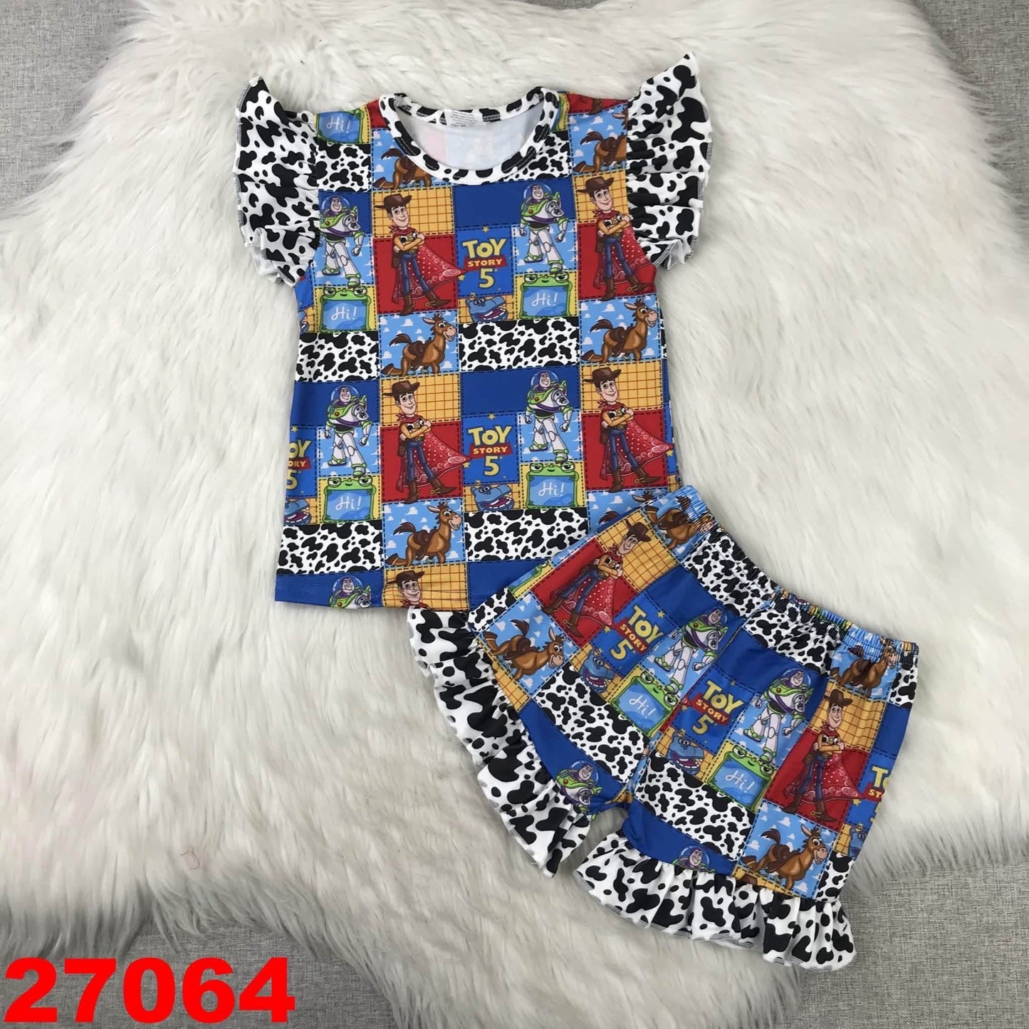 Toy Girl Ruffle Set