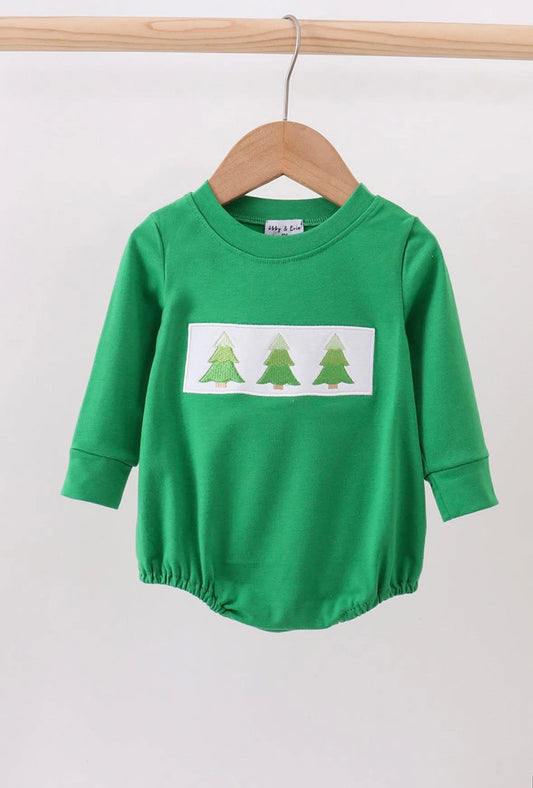 Green Christmas Tree Bubble