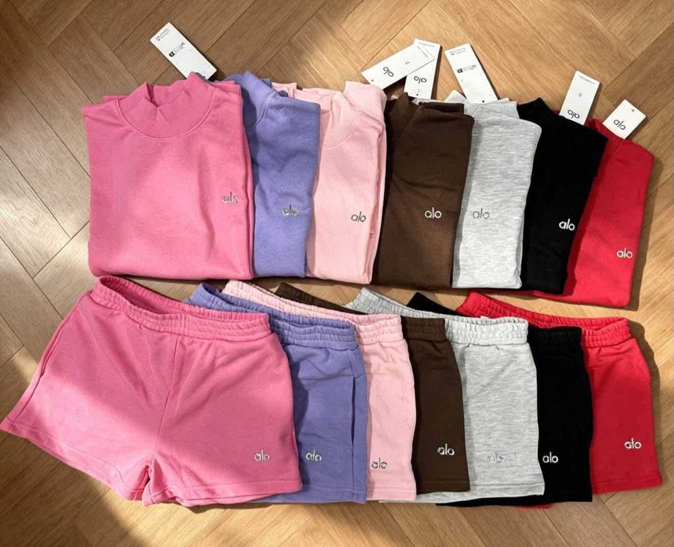 Mock Neck Sweat Sets