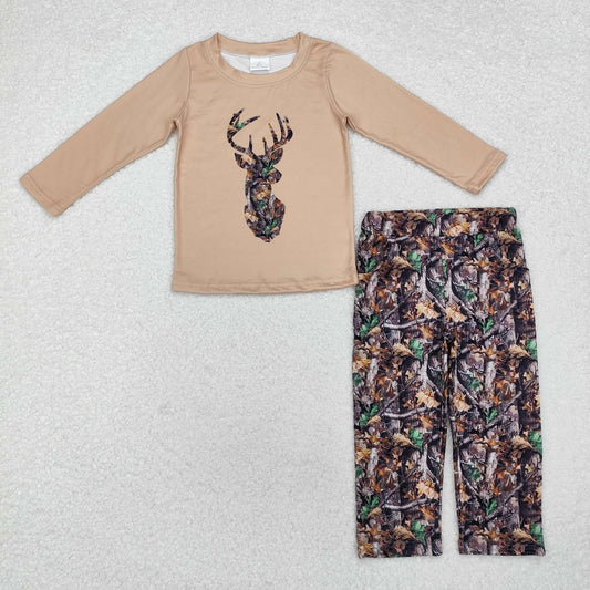 Boy Camo Deer Set