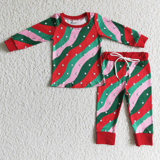 Pink Green Red Star Set