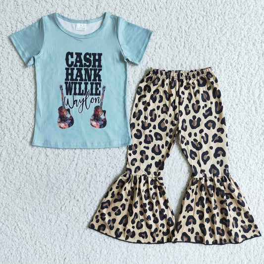Leopard Cash Hank Willie Waylon Set