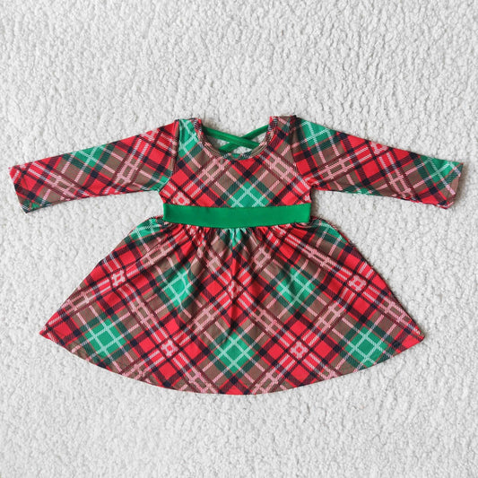 Red Green Dress