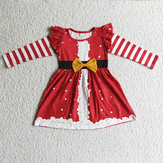 Red Christmas Santa Dress