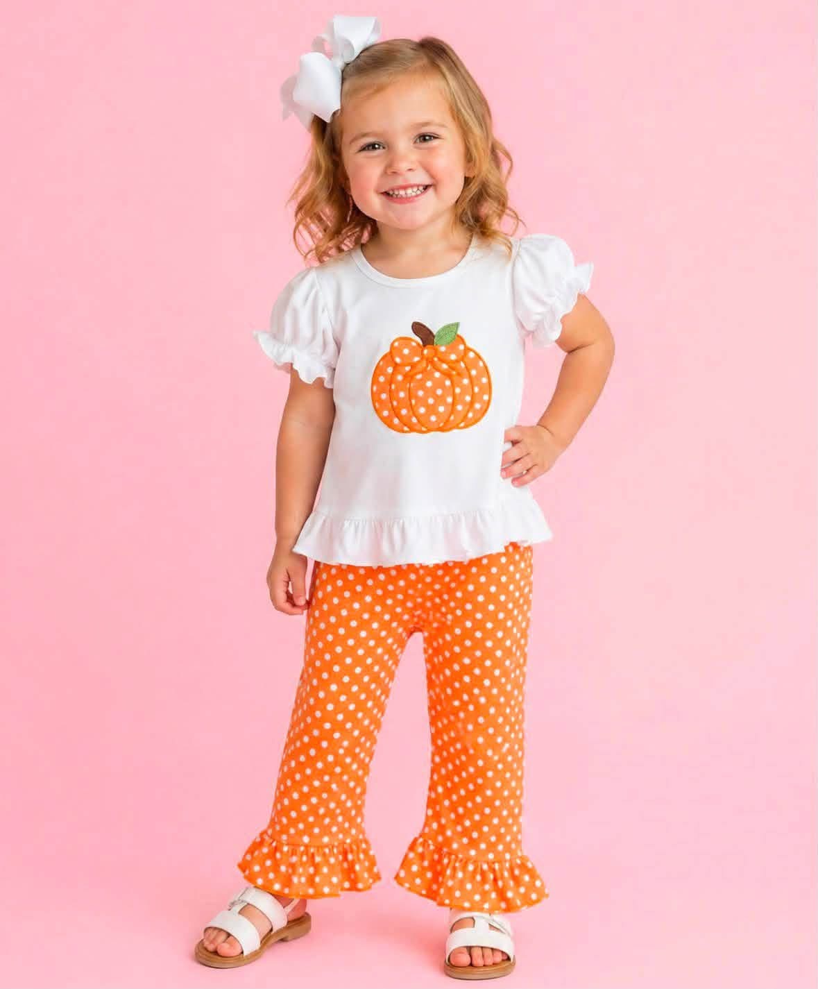 Polka Dot Pumpkin Set Preorder