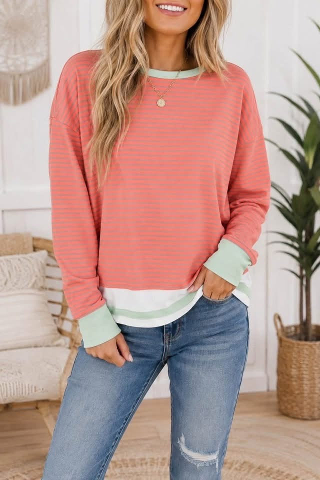 Stripe Long Sleeve Preorder