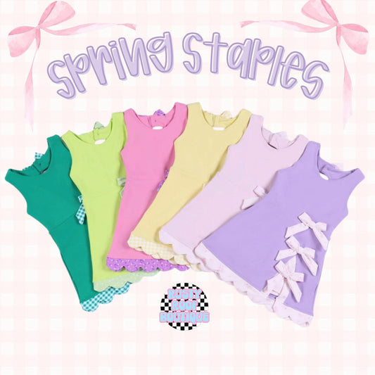 Spring Staples Yoga Dresses Preorder