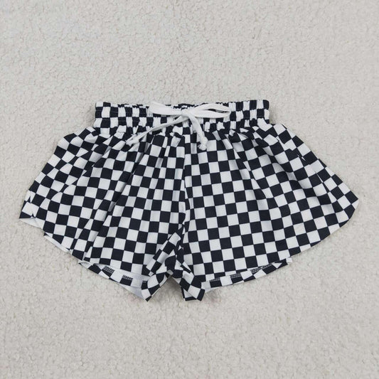 Checkered Flutter Shorts