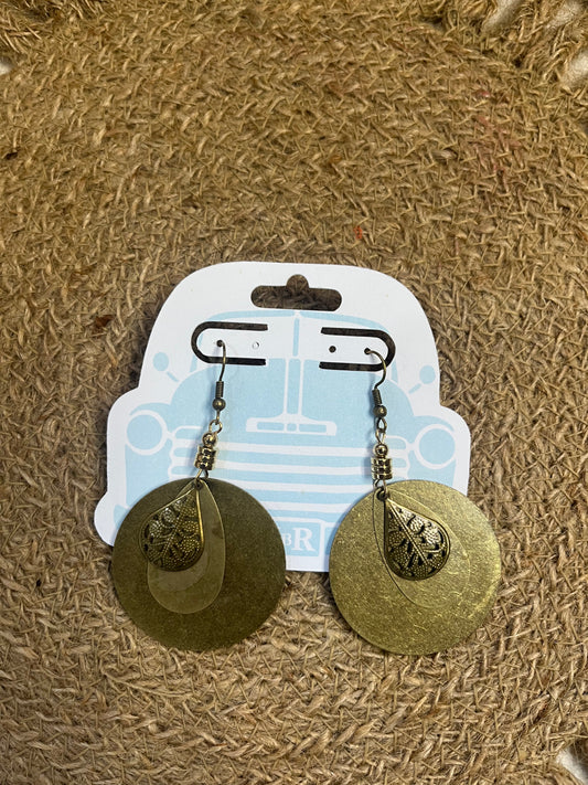 Gold Dangle Earrings