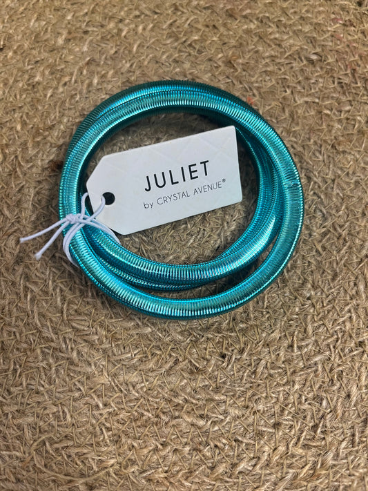 Blue Bangle Bracelet Set