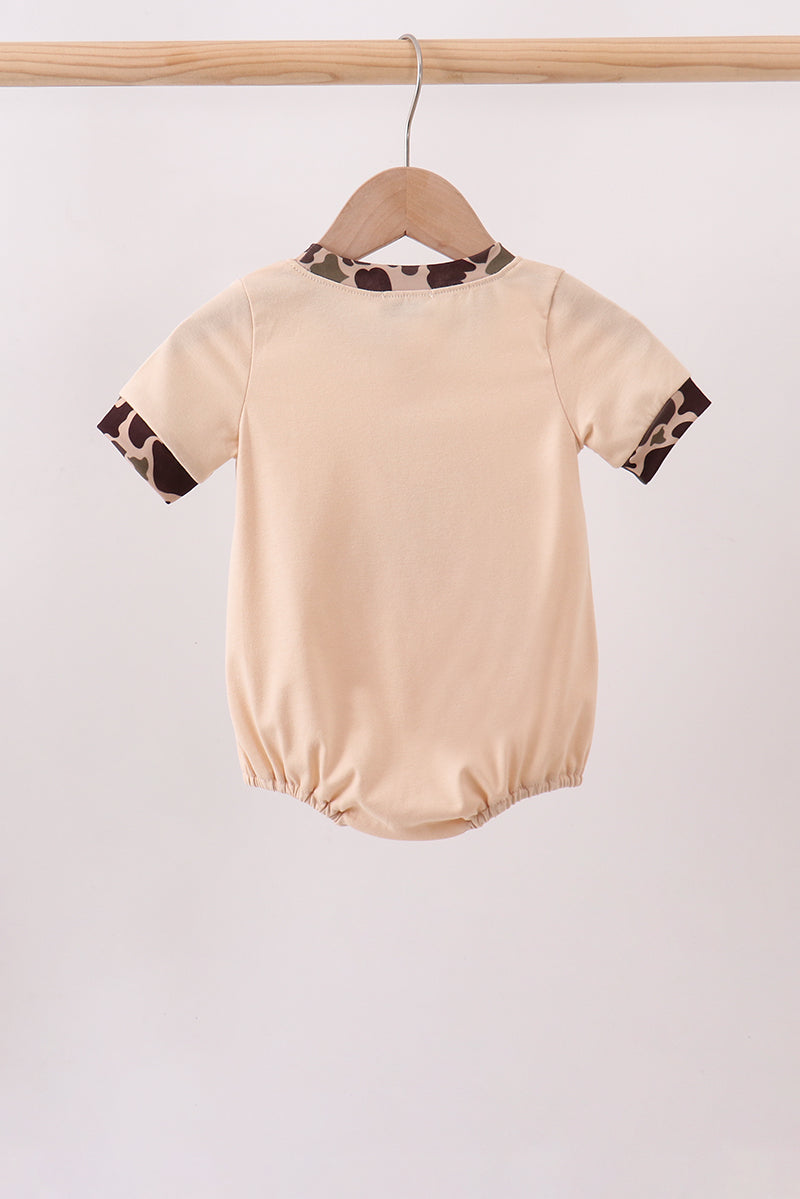 Camouflage duck applique bubble