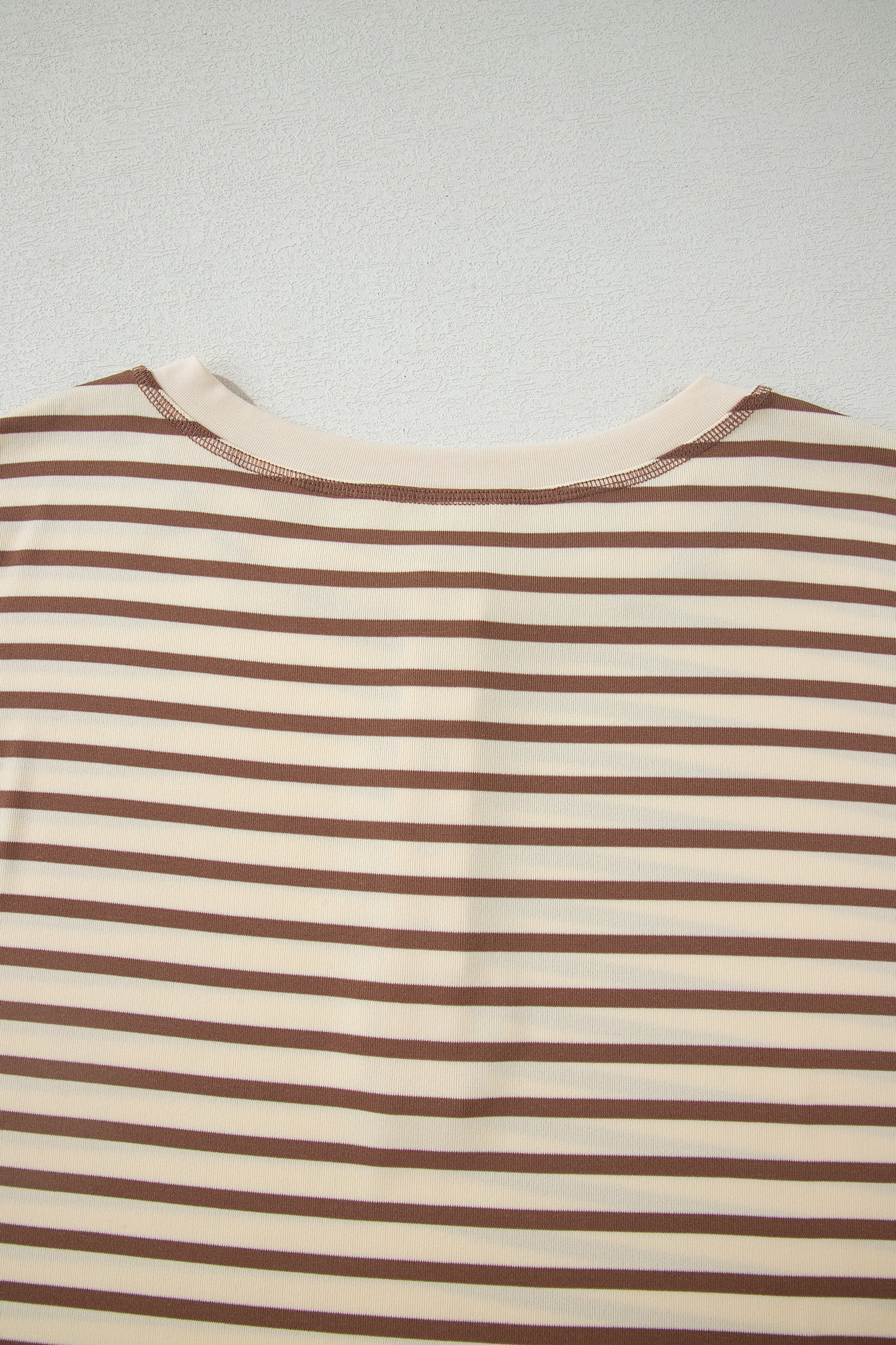 Black Stripe Half Buttons Top and Shorts Set