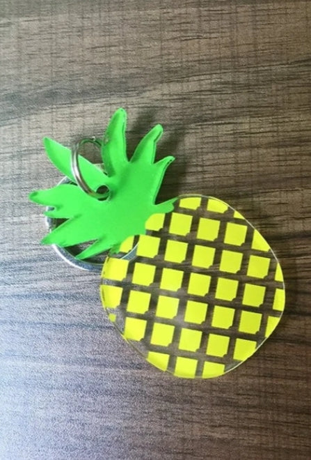 Pineapple Keychain