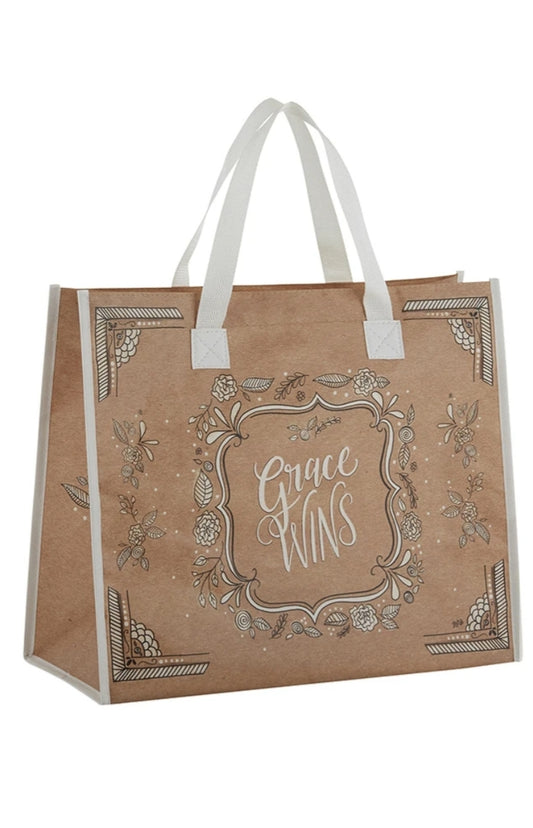 Grace Wins Tote Bag